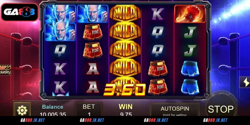 Cơ chế hoạt động của slot game Boxing King GA888