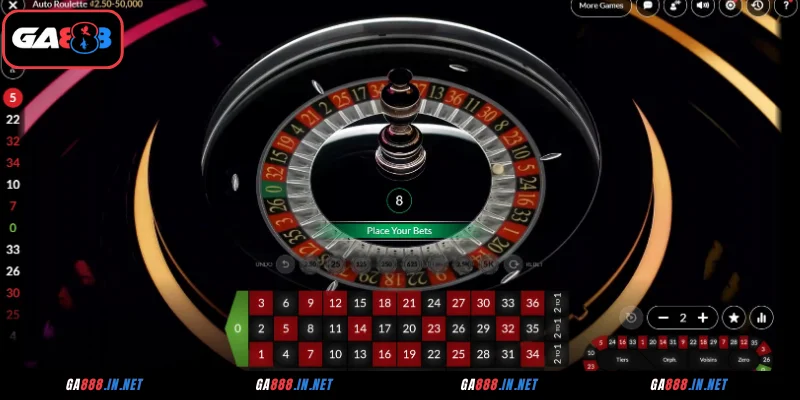 Khám phá luật chơi Roulette GA888 cơ bản